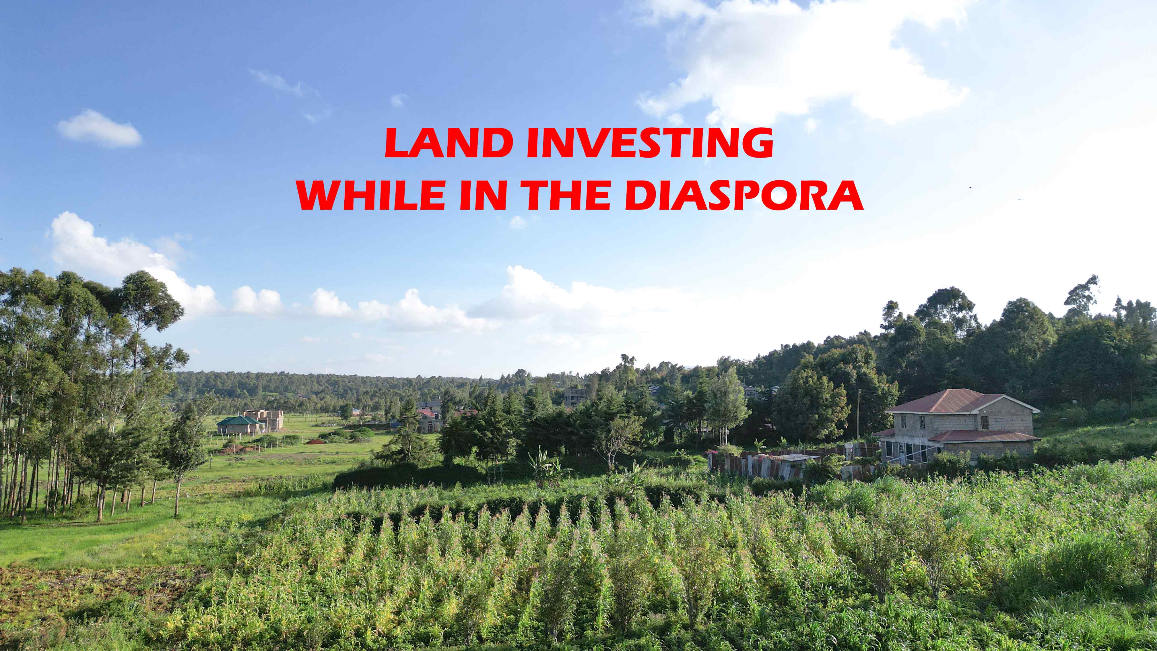 How To Make Payments From the Diaspora While Buying Land In Kenya